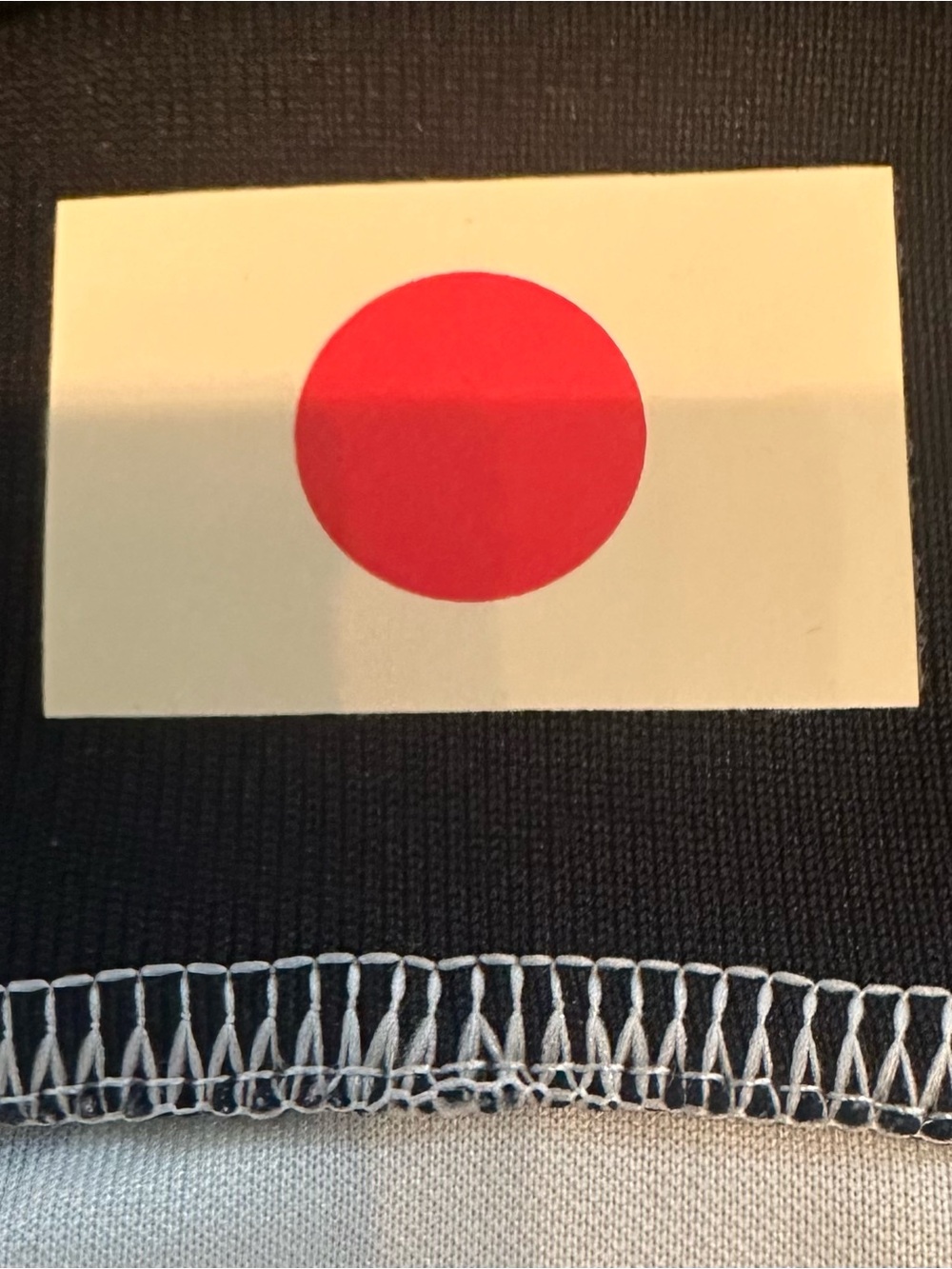 Nike White and Black Japanese Script Men's Soccer Jersey - Picture 3 of 8